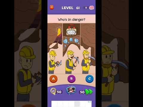 Video guide by Mobile Gaming Junction: Braindom 3: Smart, Brain Games Level 61 #braindom3smart