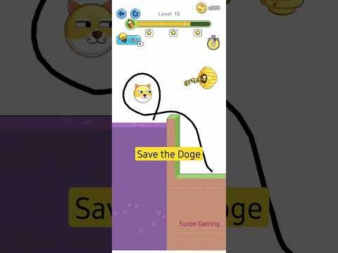 Video guide by Suvon Gaming: Save the Doge Level 15 #savethedoge