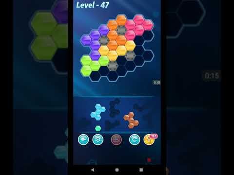 Video guide by ETPC EPIC TIME PASS CHANNEL: Block! Hexa Puzzle Level 47 #blockhexapuzzle