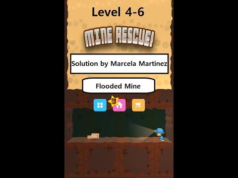 Video guide by Marcela Martinez: Mine Rescue! Level 4-6 #minerescue