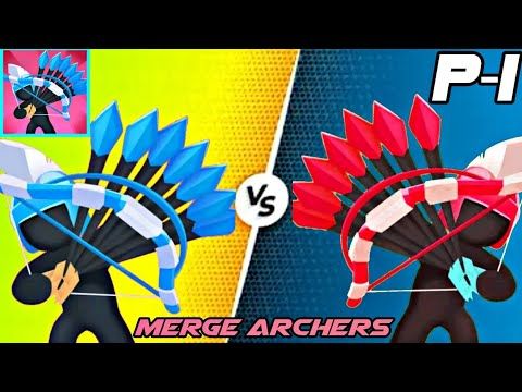 Video guide by Gamex boiz: Merge Archers: Castle Defense Part 1 - Level 1 #mergearcherscastle