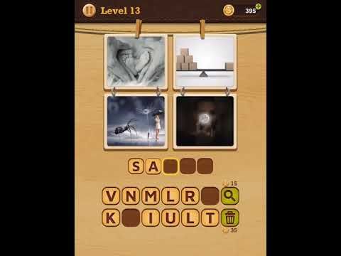 Video guide by Scary Talking Head: 4 Pics Puzzle: Guess 1 Word Level 13 #4picspuzzle
