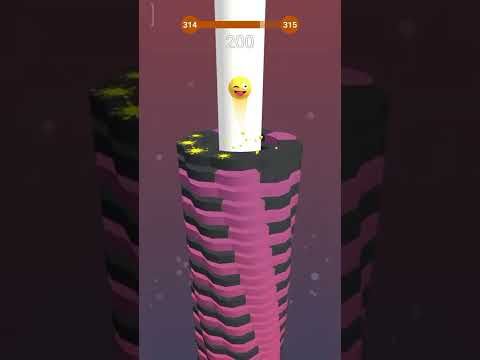 Video guide by Pngamesworld: Stack Ball 3D Level 314 #stackball3d