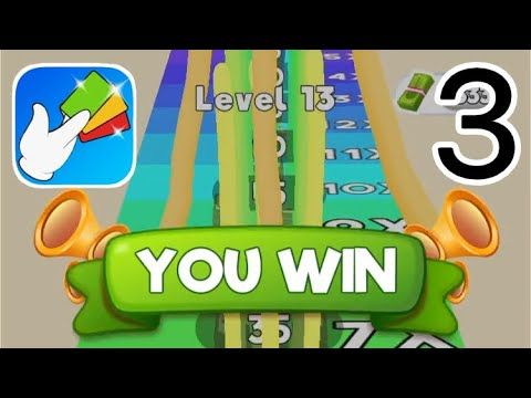 Video guide by MW Playtime: Card Thrower 3D! Level 11-15 #cardthrower3d