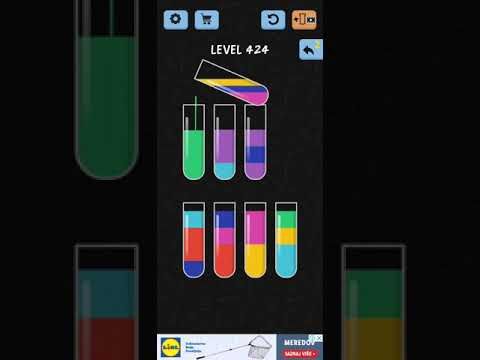 Video guide by ITA Gaming: Water Color Sort Level 424 #watercolorsort