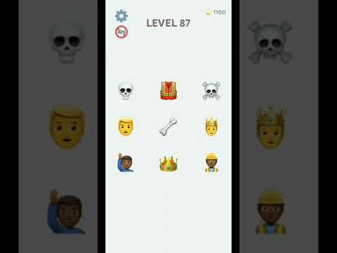 Video guide by shrushu: Emoji Puzzle! Level 87 #emojipuzzle
