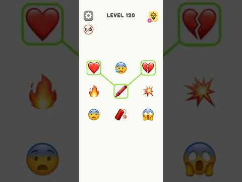 Video guide by GAMING WITH MOHEEZ: Emoji Puzzle! Level 120 #emojipuzzle