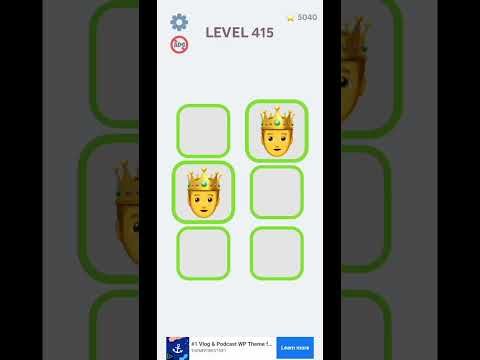 Video guide by All In One: Emoji Puzzle! Level 415 #emojipuzzle