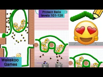 Video guide by Wakekoo Games: Protect Balls Level 101 #protectballs