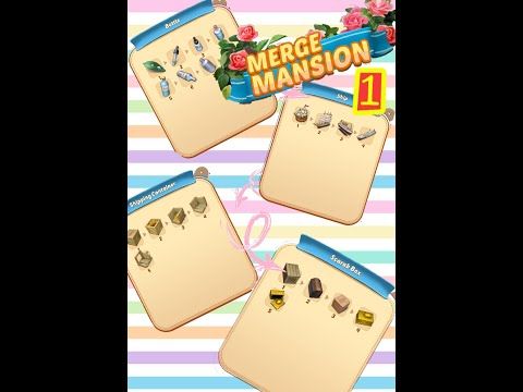 Video guide by Play Games: Merge Mansion Level 1 #mergemansion