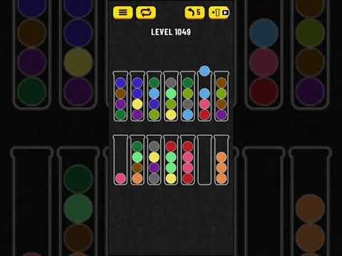 Video guide by Mobile games: Ball Sort Puzzle Level 1049 #ballsortpuzzle