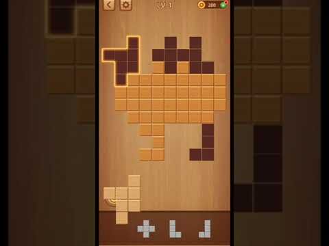 Video guide by Playing Fun Game: Block Puzzle Level 1 #blockpuzzle