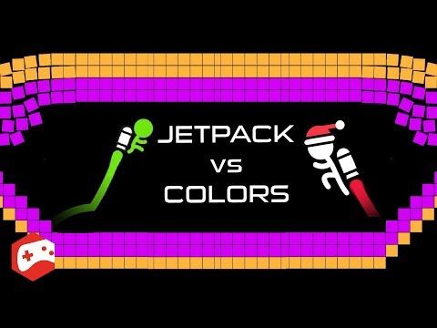 Video guide by GAMEPLAYCUBE: Jetpack VS. Colors Level 1-10 #jetpackvscolors