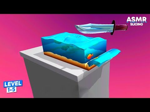Video guide by Daily Dose Of Gameplay: Slicing Level 1-5 #slicing