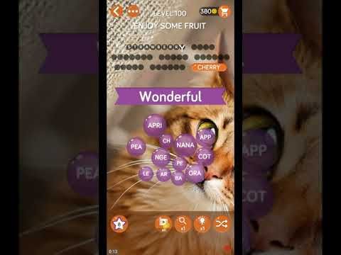 Video guide by ETPC EPIC TIME PASS CHANNEL: Word Pearls Level 100 #wordpearls