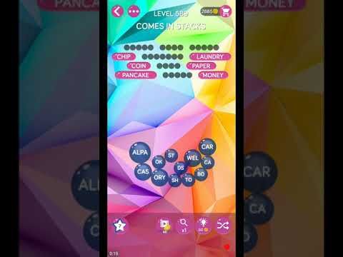 Video guide by ETPC EPIC TIME PASS CHANNEL: Word Pearls Level 589 #wordpearls