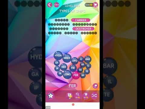 Video guide by ETPC EPIC TIME PASS CHANNEL: Word Pearls Level 665 #wordpearls