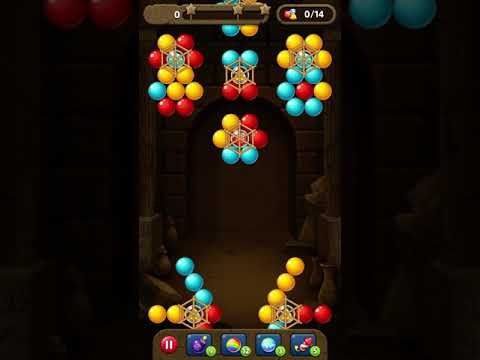 Video guide by yo yoshi  スマホゲーム&切り抜き動画: Bubble Pop Origin! Puzzle Game Level 54 #bubblepoporigin