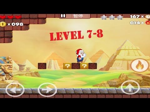 Video guide by Game On2704: Super Santa Claus Jump & Run Level 7-8 #supersantaclaus