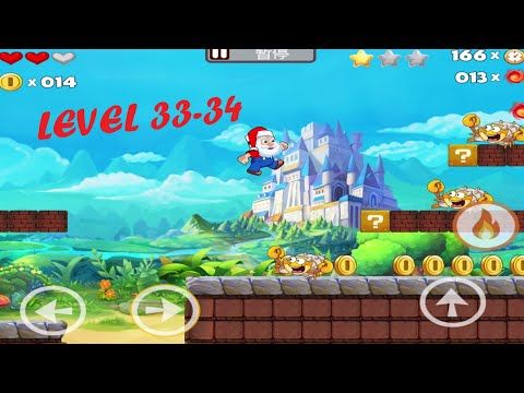 Video guide by Game On2704: Super Santa Claus Jump & Run Level 33-34 #supersantaclaus
