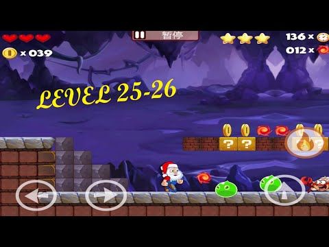 Video guide by Game On2704: Super Santa Claus Jump & Run Level 25-26 #supersantaclaus