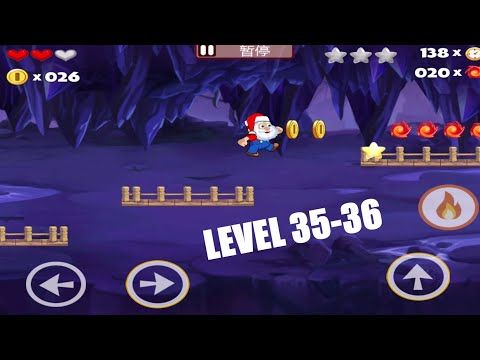 Video guide by Game On2704: Super Santa Claus Jump & Run Level 35 #supersantaclaus
