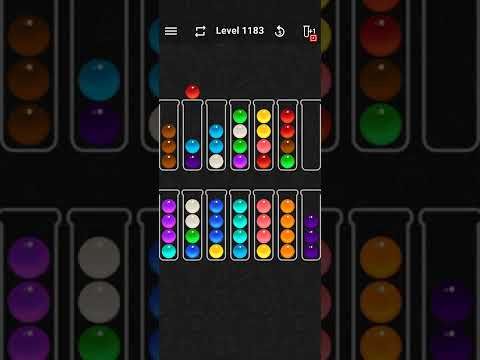 Video guide by justforfun: Ball Sort Color Water Puzzle Level 1183 #ballsortcolor