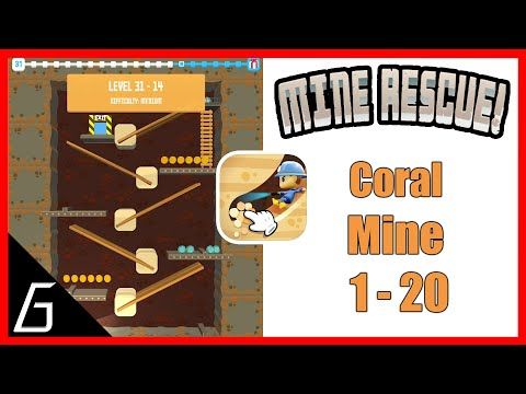Video guide by LEmotion Gaming: Mine Rescue! Level 31 #minerescue