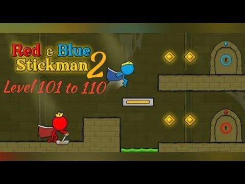 Video guide by Tiny Toons: Red and Blue Stickman 2 Level 101 #redandblue