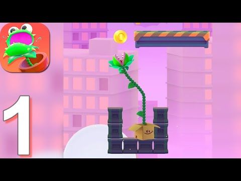 Video guide by Pryszard Android iOS Gameplays: Nom Plant Part 1 #nomplant