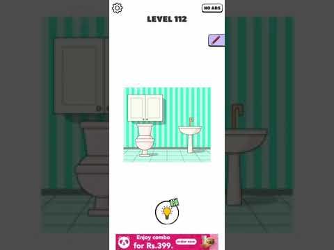 Video guide by Chaker Gamer: Draw a Line: Tricky Brain Test Level 112 #drawaline