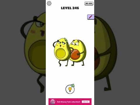 Video guide by Chaker Gamer: Draw a Line: Tricky Brain Test Level 246 #drawaline