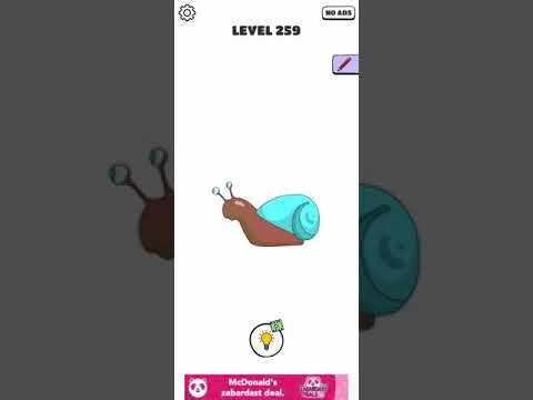 Video guide by Chaker Gamer: Draw a Line: Tricky Brain Test Level 259 #drawaline