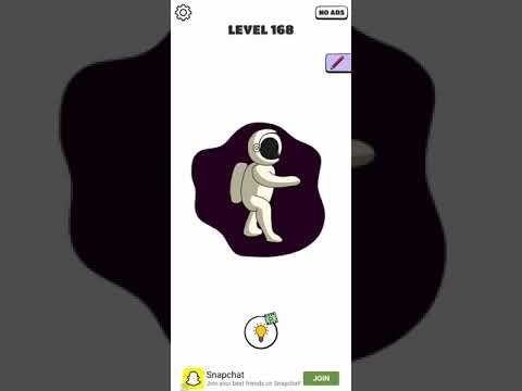 Video guide by Chaker Gamer: Draw a Line: Tricky Brain Test Level 168 #drawaline