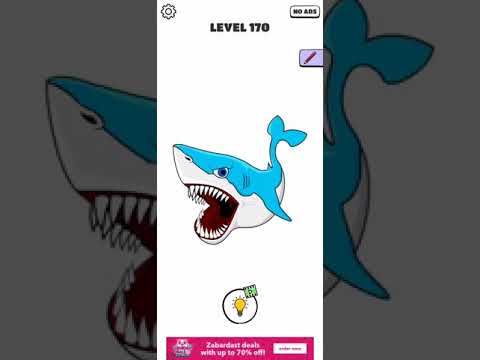 Video guide by Chaker Gamer: Draw a Line: Tricky Brain Test Level 170 #drawaline