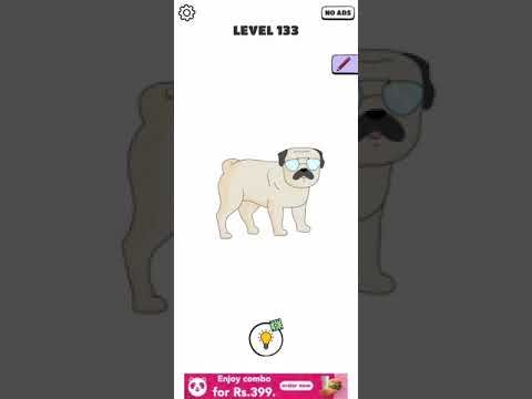 Video guide by Chaker Gamer: Draw a Line: Tricky Brain Test Level 133 #drawaline