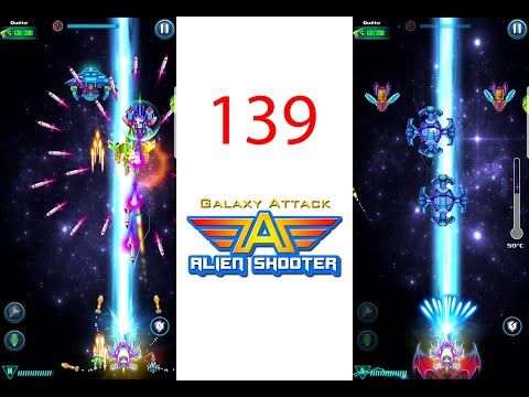 Video guide by Galaxy Attack: Alien Shooter: Galaxy Attack: Alien Shooter Level 139 #galaxyattackalien