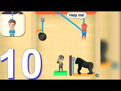 Video guide by Pryszard Android iOS Gameplays: Rescue cut! Part 10 #rescuecut