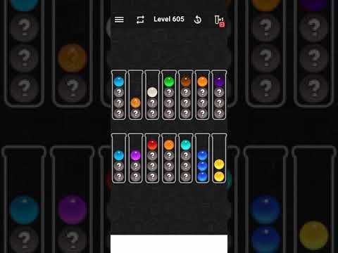 Video guide by Game Help: Ball Sort Color Water Puzzle Level 605 #ballsortcolor