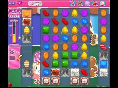 Video guide by 141: Candy Crush 3 stars level 405 - 3 #candycrush