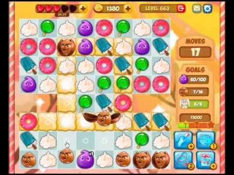 Video guide by Gamopolis: Candy Valley Level 663 #candyvalley