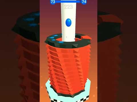 Video guide by 9t9_gaming: Stack Ball 3D Level 73 #stackball3d