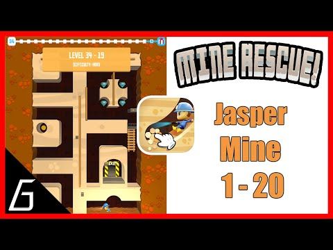 Video guide by LEmotion Gaming: Mine Rescue! Level 34 #minerescue