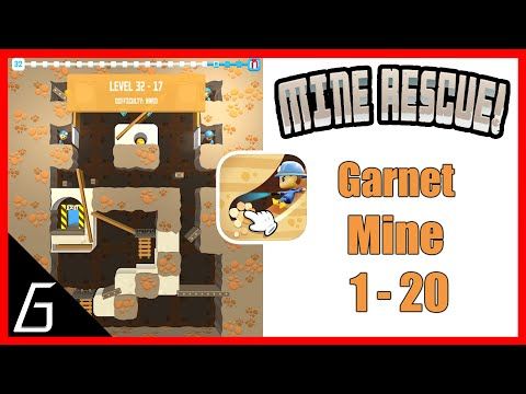 Video guide by LEmotion Gaming: Mine Rescue! Level 32 #minerescue