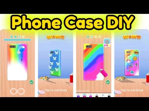 Video guide by Trending Games Walkthrough: Phone Case DIY Part 1 #phonecasediy
