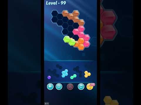 Video guide by ETPC EPIC TIME PASS CHANNEL: Block! Hexa Puzzle  - Level 99 #blockhexapuzzle
