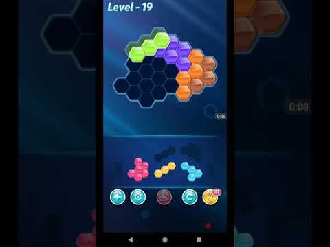Video guide by ETPC EPIC TIME PASS CHANNEL: Block! Hexa Puzzle Level 19 #blockhexapuzzle