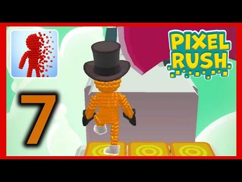 Video guide by Rawerdxd: Pixel Rush Part 7 - Level 101 #pixelrush