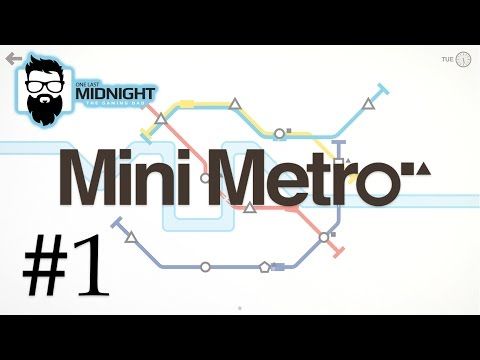 Video guide by One Last Midnight: Mini Metro Part 1 #minimetro