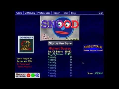 Video guide by ChewyForDictator: SNOOD Part 5  #snood